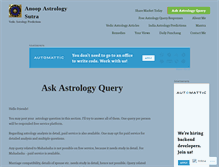 Tablet Screenshot of anoopastrosutra.com